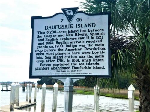 daufuskie island history sign