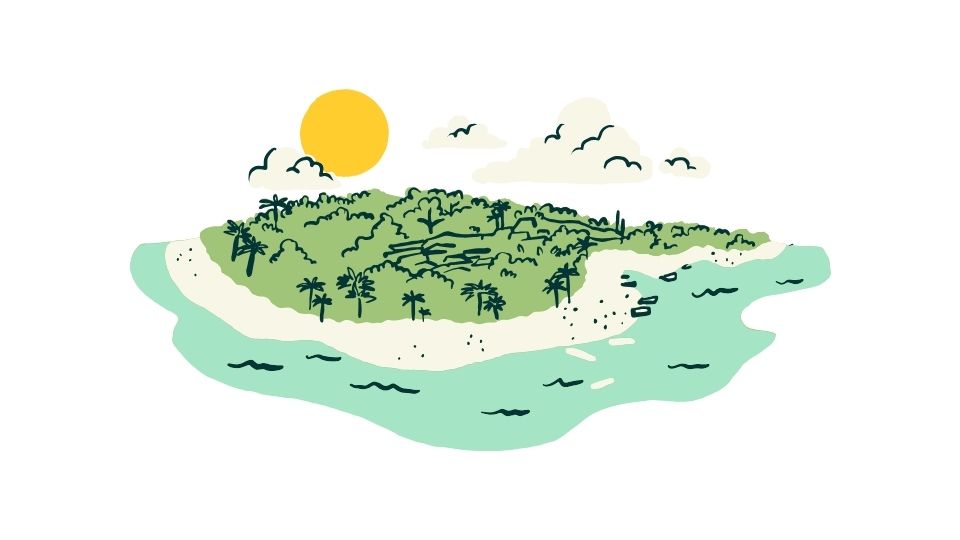 island beach