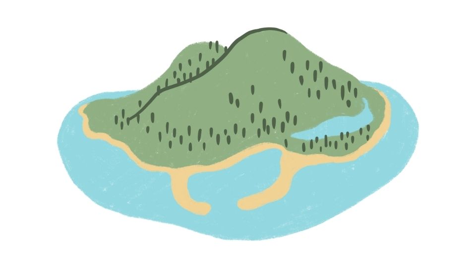 island beach
