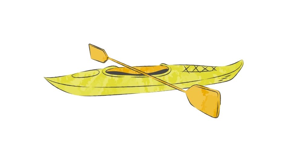 kayak illustration 1