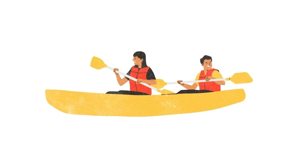 kayak illustration 1