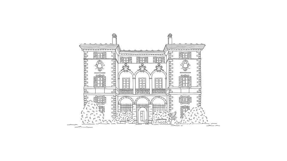 house illustration